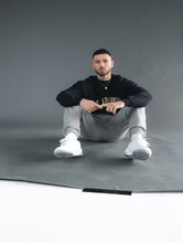 Load image into Gallery viewer, Branded Sweatshirt-Washed Black