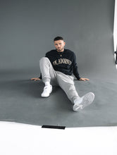 Load image into Gallery viewer, Branded Sweatshirt-Washed Black