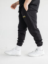 Load image into Gallery viewer, Timeless Longevity Sweatpants: Jet Black