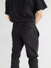 Load image into Gallery viewer, Timeless Longevity Sweatpants: Jet Black