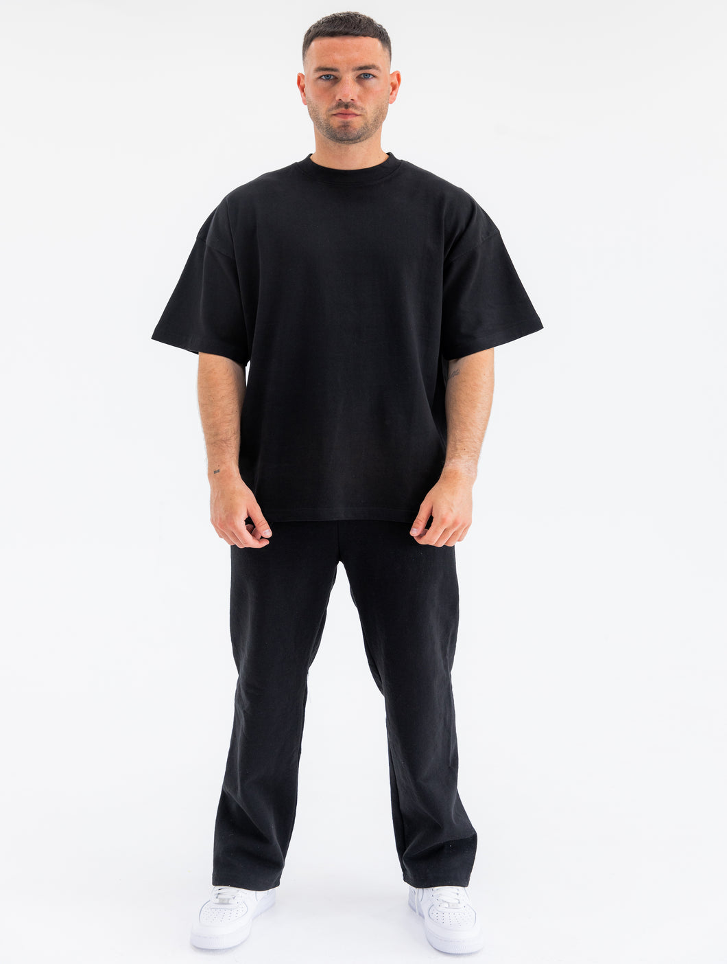 Blank T-Shirt-Jet Black